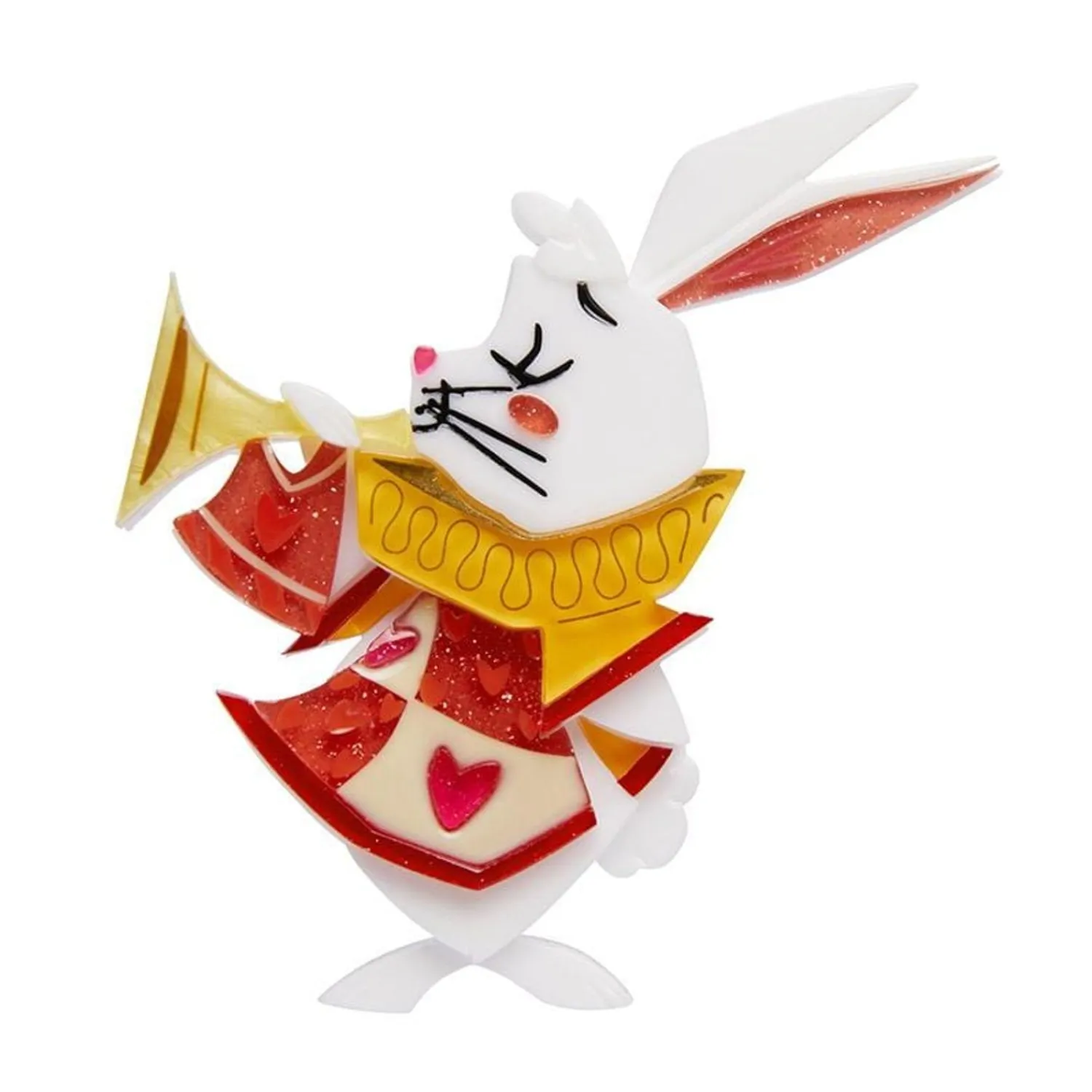The White Rabbit Announces Brooch^Erstwilder Hot