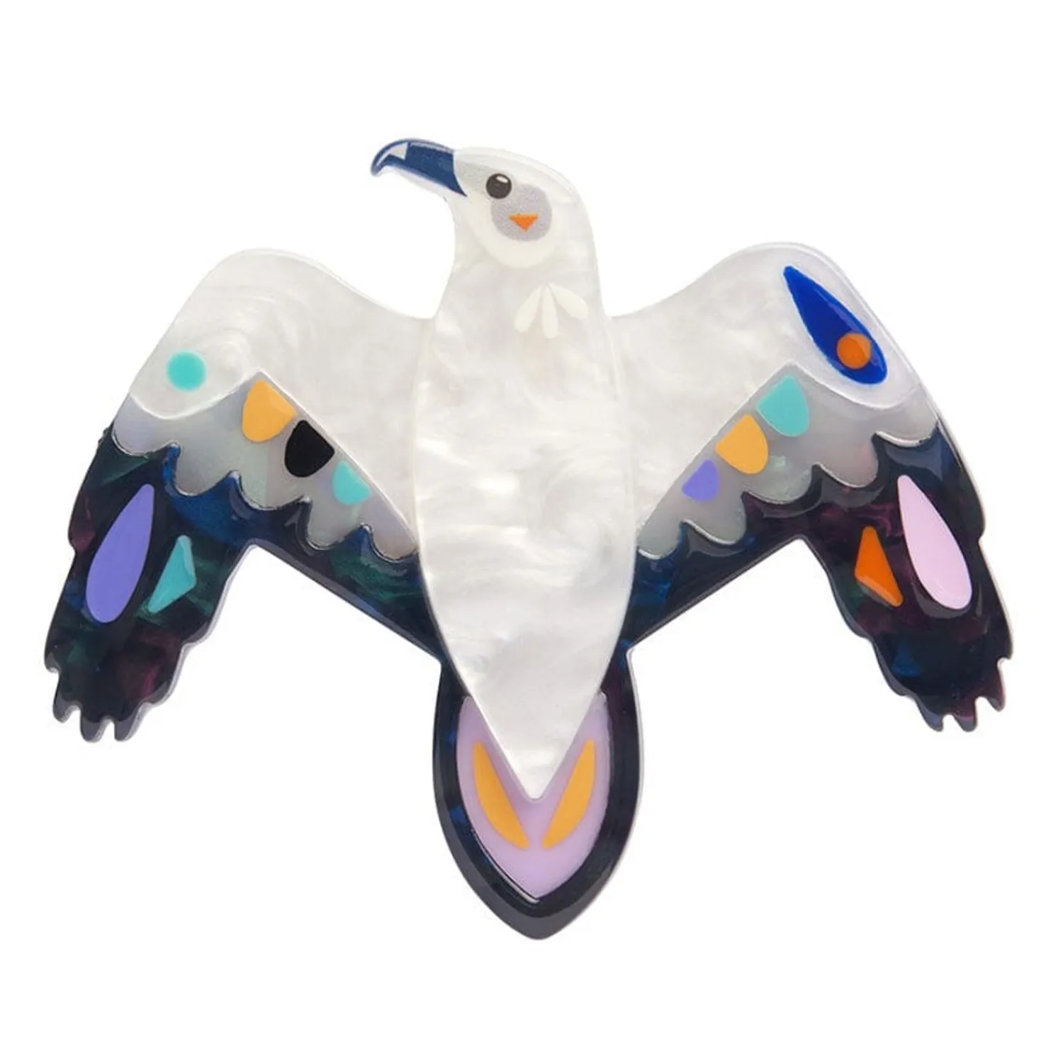 The Wily White Bellied Sea Eagle Brooch^Erstwilder Online