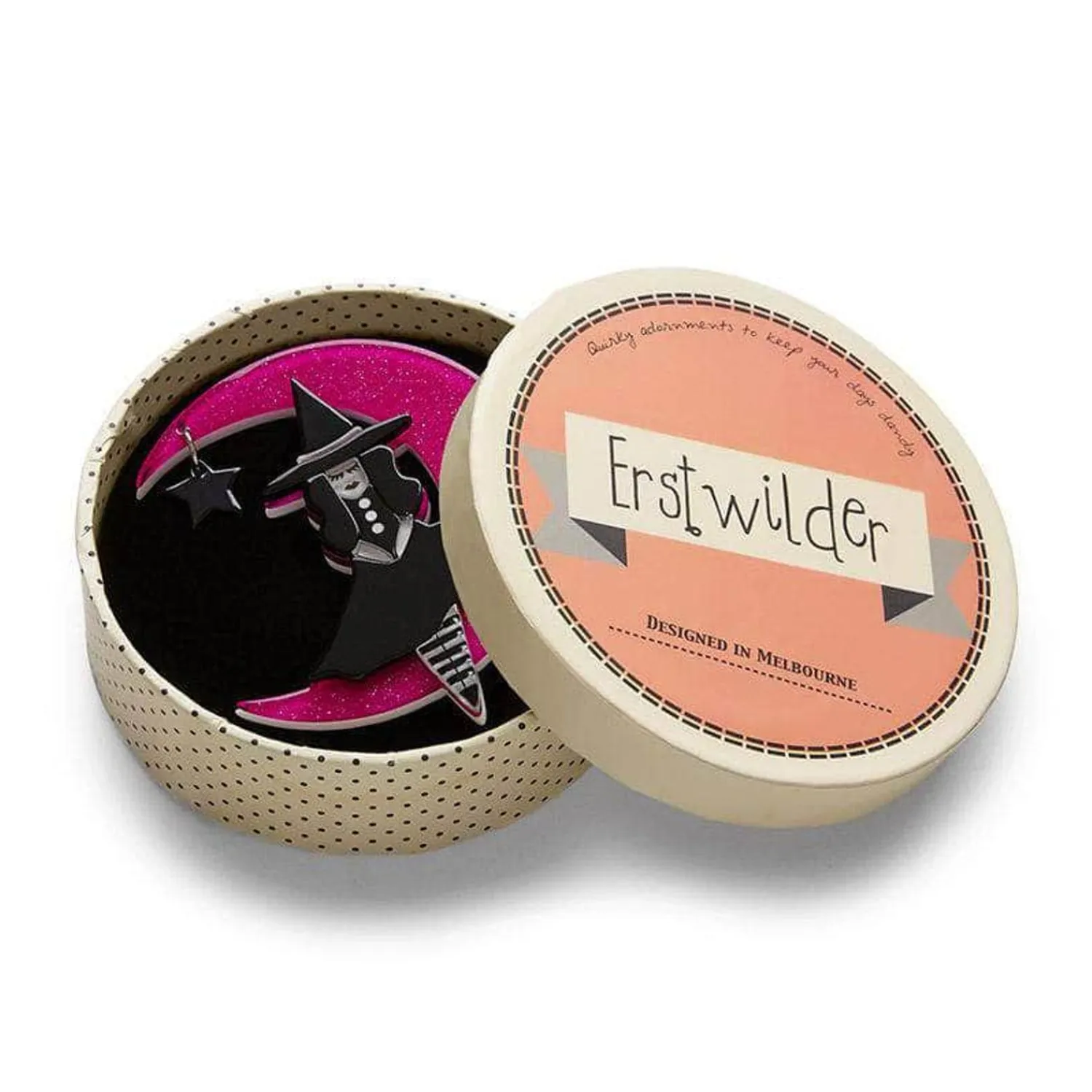 The Witching Hour Brooch^Erstwilder Outlet