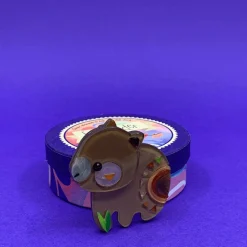 The Wondrous Wombat Brooch^Erstwilder Clearance