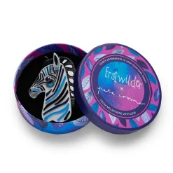 The Zealous Zebra Brooch^Erstwilder Hot