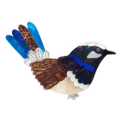 Thunderbolt Of Cobalt Brooch^Erstwilder Best