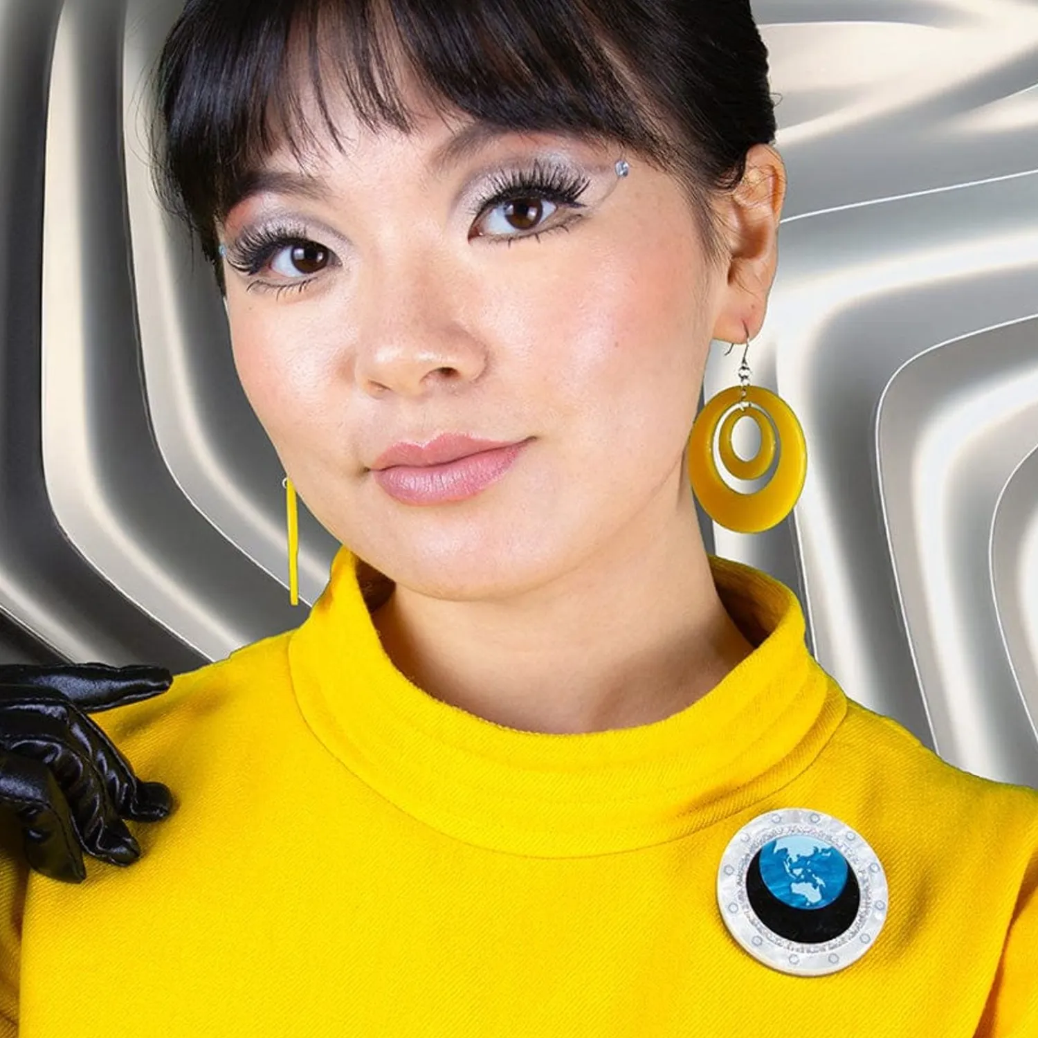 Tiny Blue Dot Brooch^Erstwilder Sale