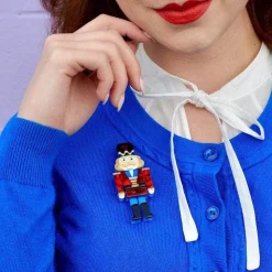 Tiny Tin Soldier Brooch^Erstwilder Online