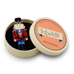 Tiny Tin Soldier Brooch^Erstwilder Online