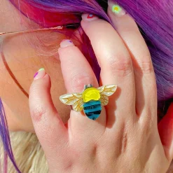 To Bee Or Not To Bee Statement Ring^Erstwilder Outlet