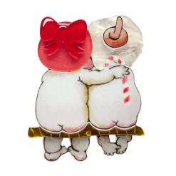 Together For Christmas Brooch^Erstwilder Hot