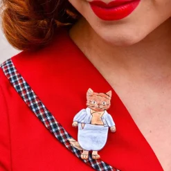Tom Kitten Brooch^Erstwilder Hot