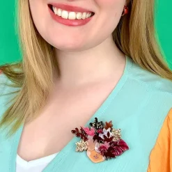 Turn A New Leaf Brooch^Erstwilder Outlet