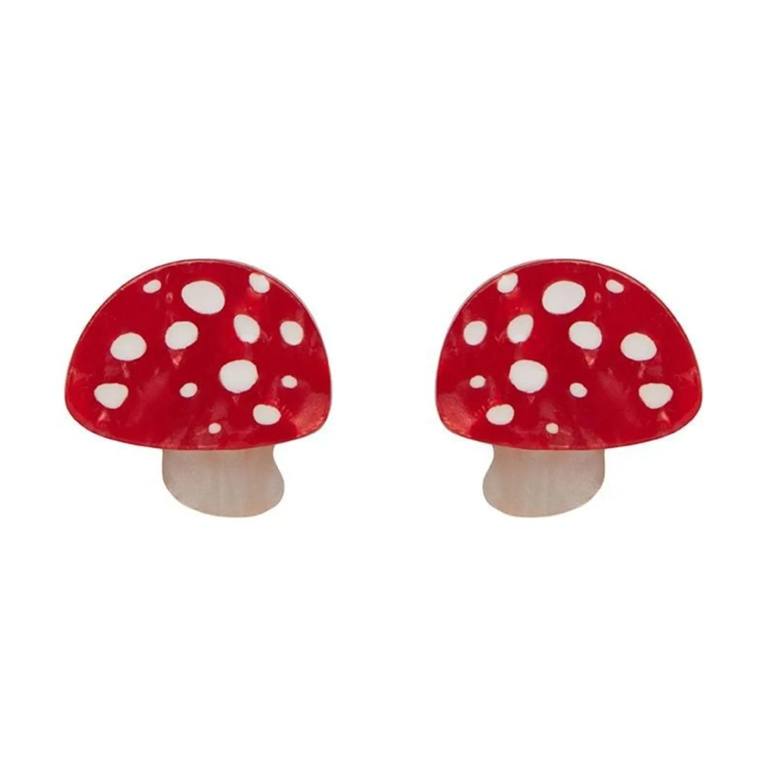 Twinning Toadstools Stud Earrings^Erstwilder Sale