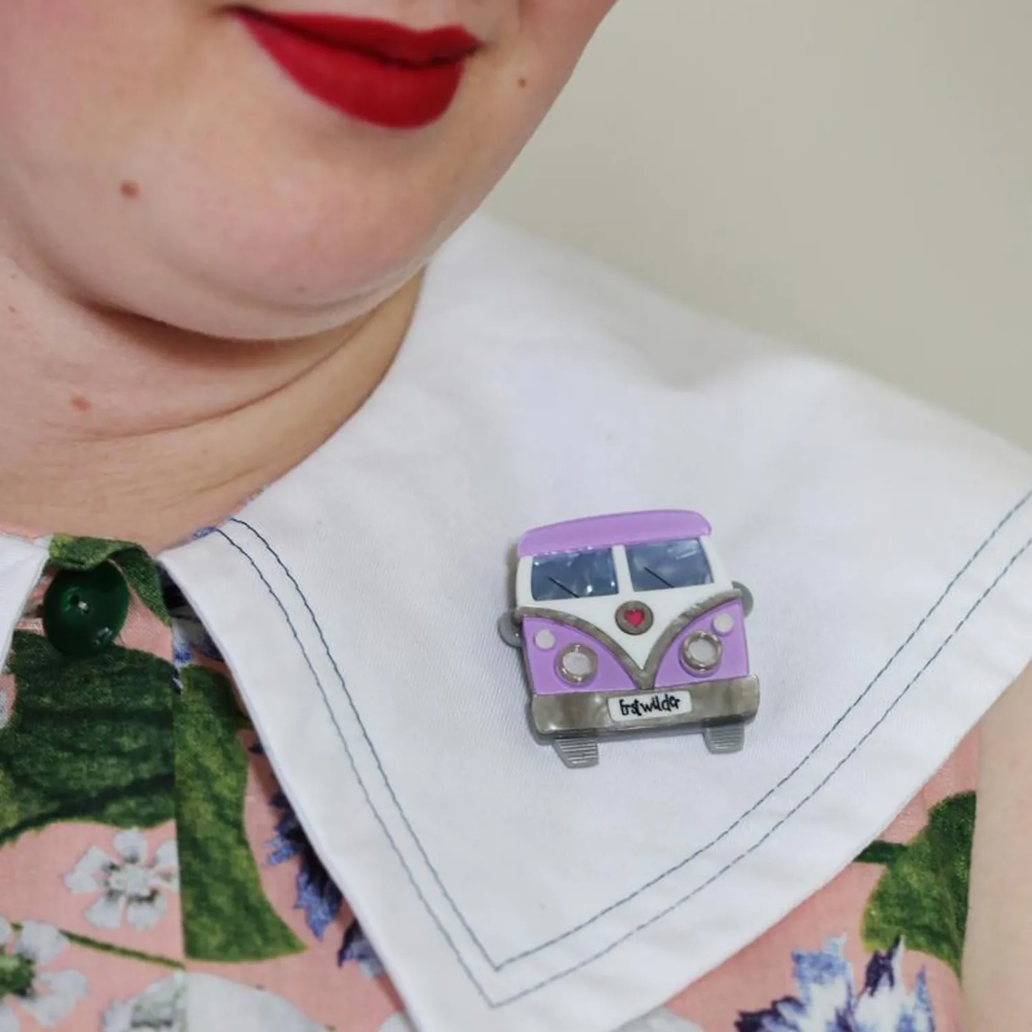 Vagabond Wheels Brooch^Erstwilder Sale