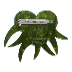 Verdant Green Gum Brooch^Erstwilder Hot