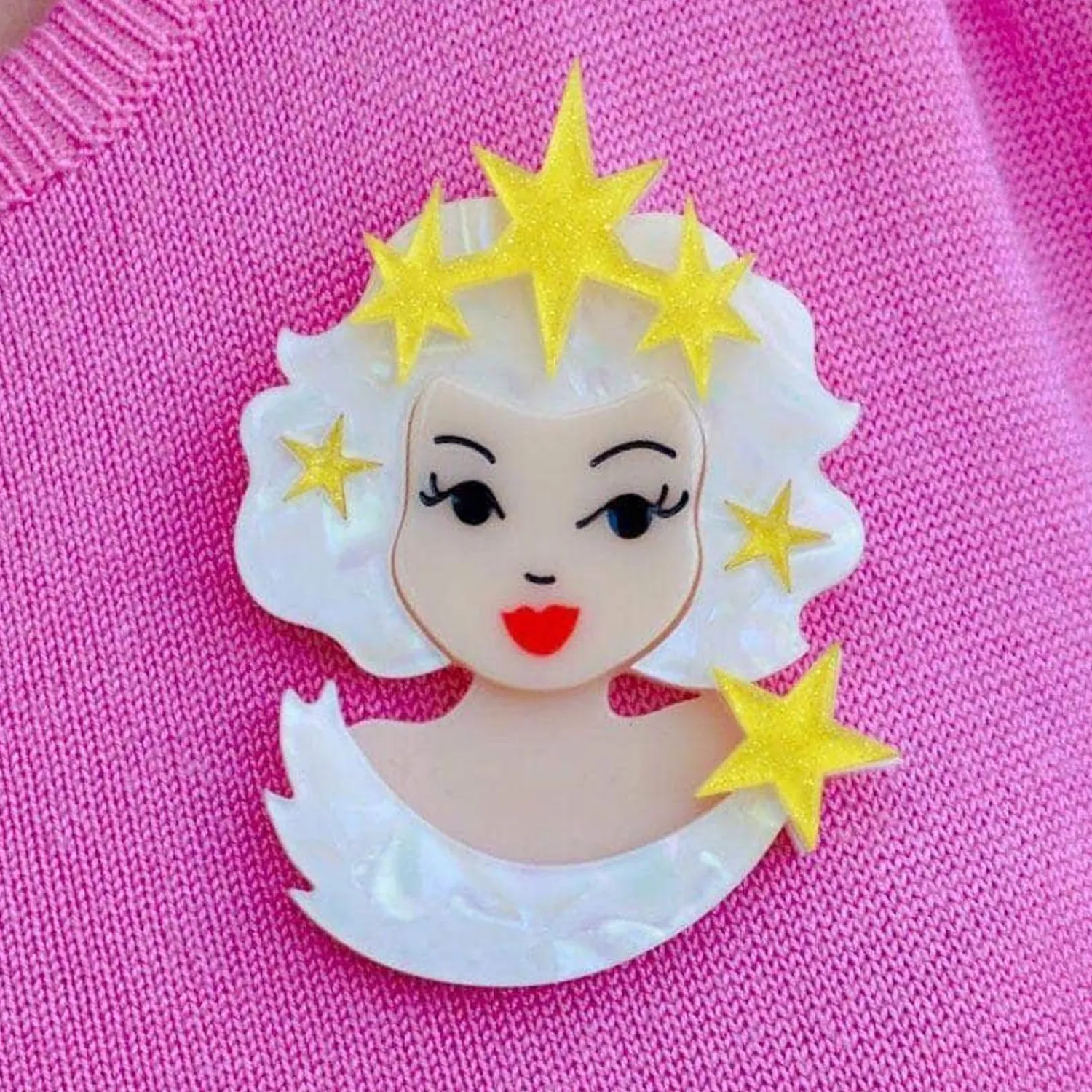 Virgo The Visionary Brooch^Erstwilder Outlet