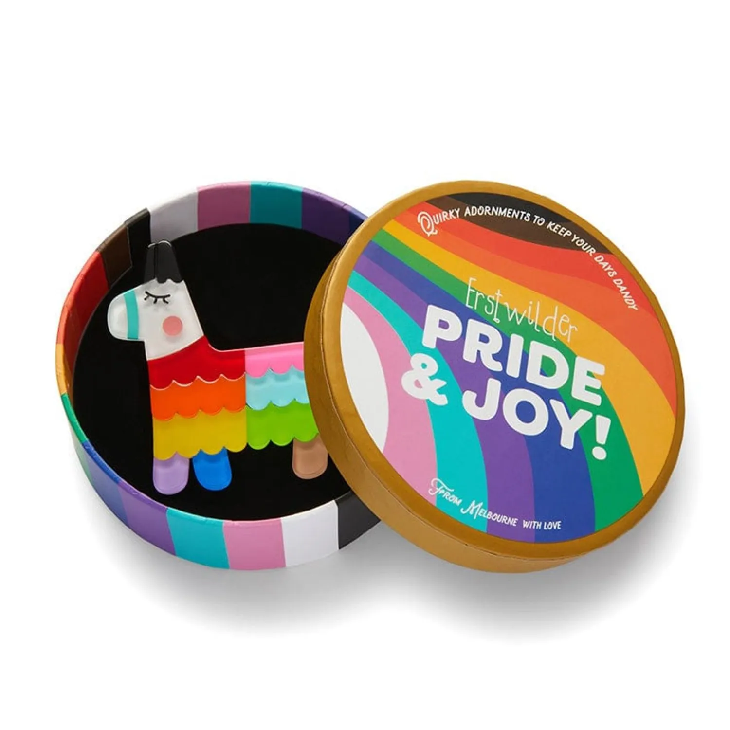 Viva Pride Pinata Brooch^Erstwilder Hot