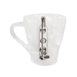 Wake Up And Smell The Coffee Mini Brooch^Erstwilder New