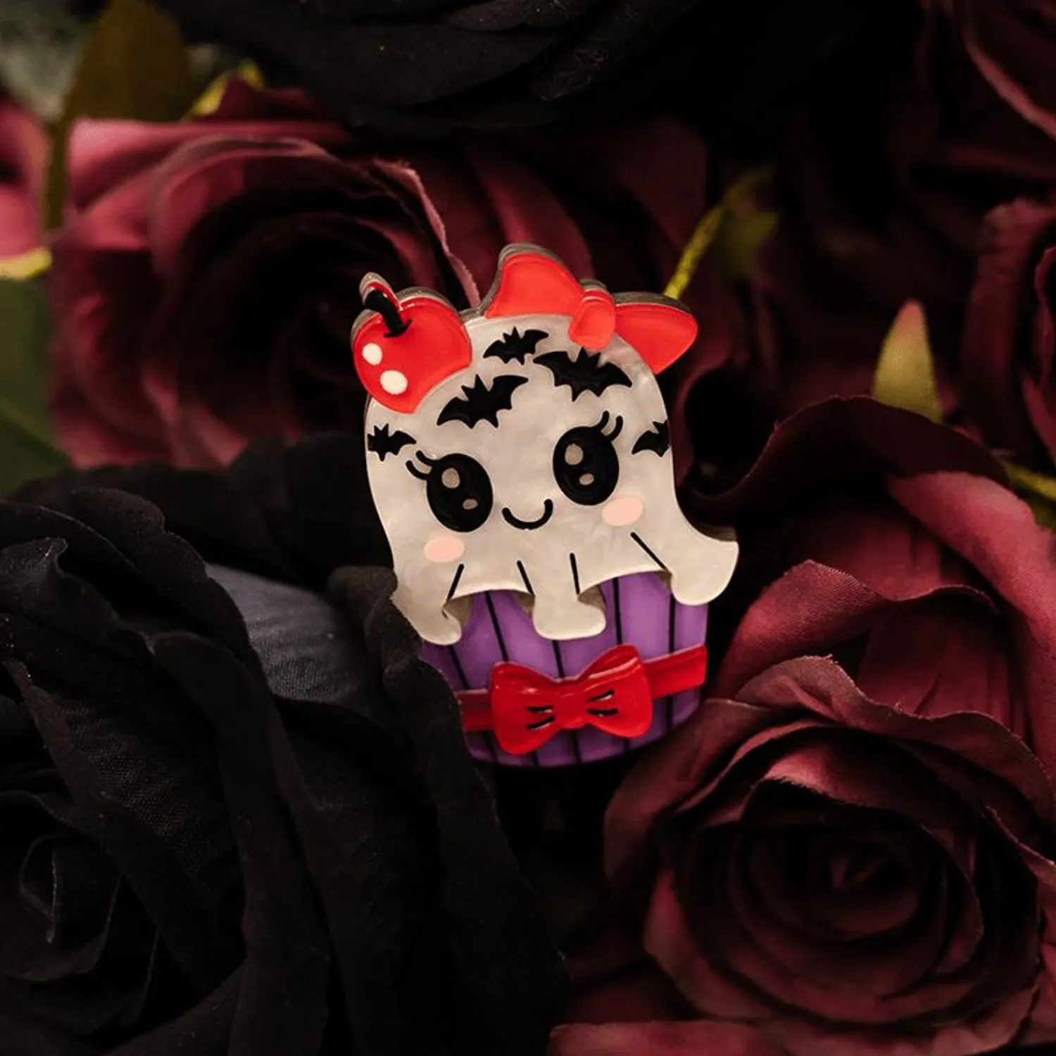 With A Scary On Top! Brooch^Erstwilder