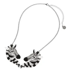 Zelda The Zany Zebra Necklace^Erstwilder Hot