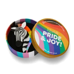 Zelda The Zestful Zebra Brooch^Erstwilder Clearance