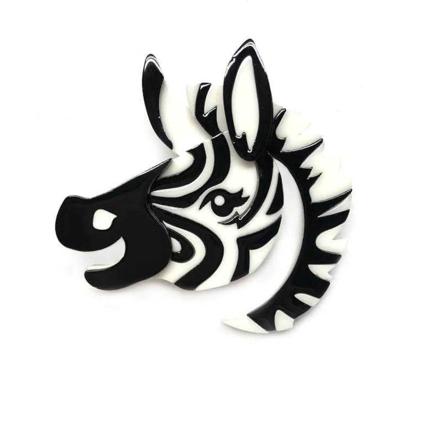 Zesty Zebra Brooch^Erstwilder Outlet
